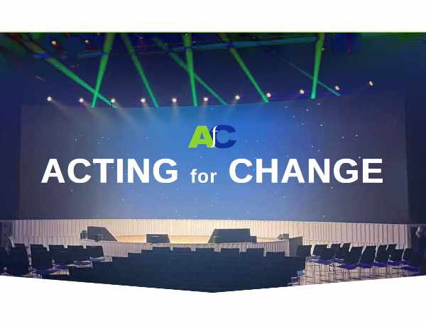 Acting for Change website